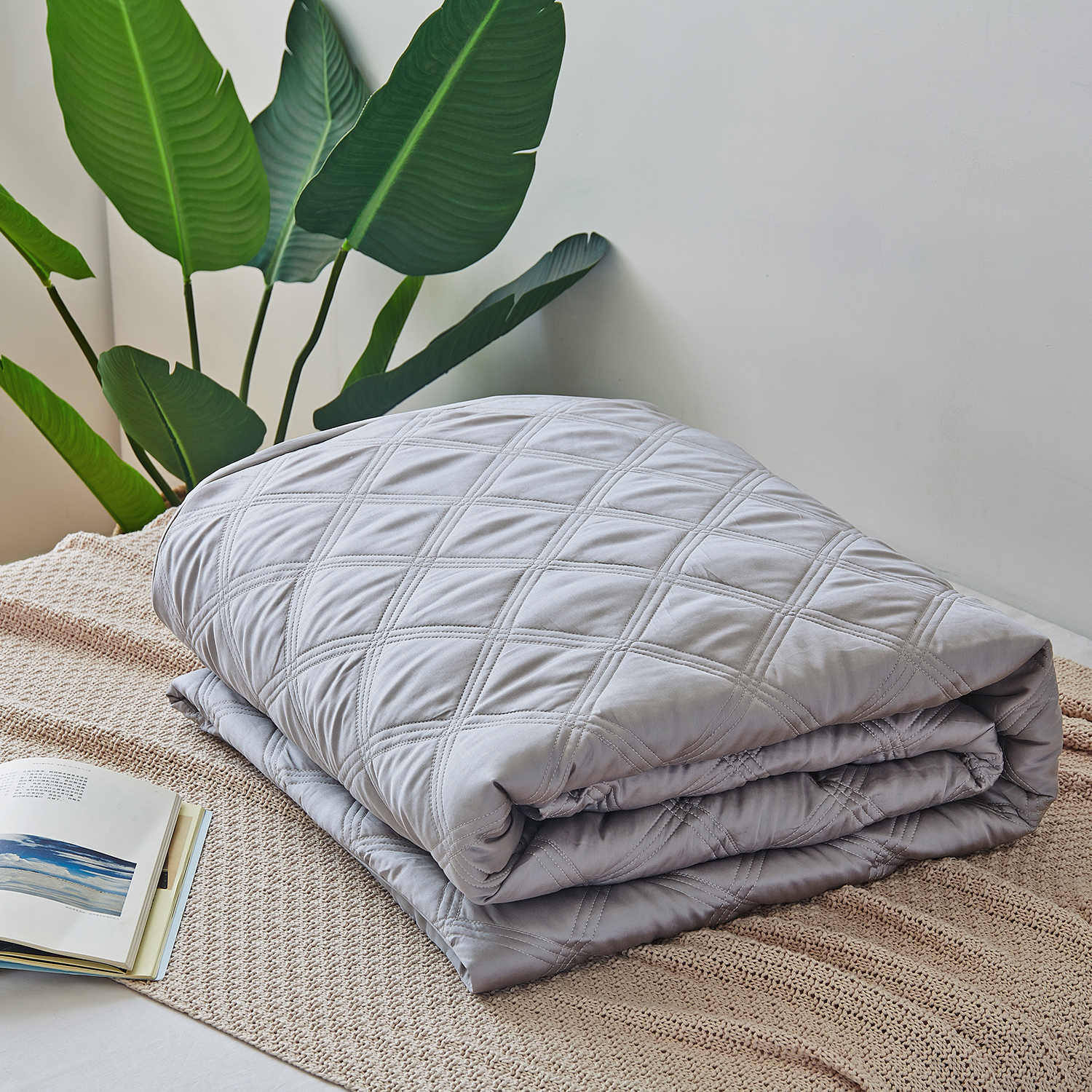 Omystyle Cooling Weighted Blanket Cover, Can You Put A Duvet Cover On Weighted Blanket